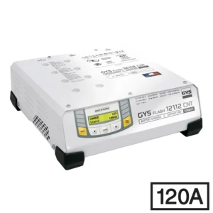 GYSFLASH 121.12 CNT FV (120A) with 5m Cables