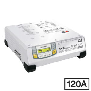 GYSFLASH 121.12 CNT FV (120A) with 5m Cables